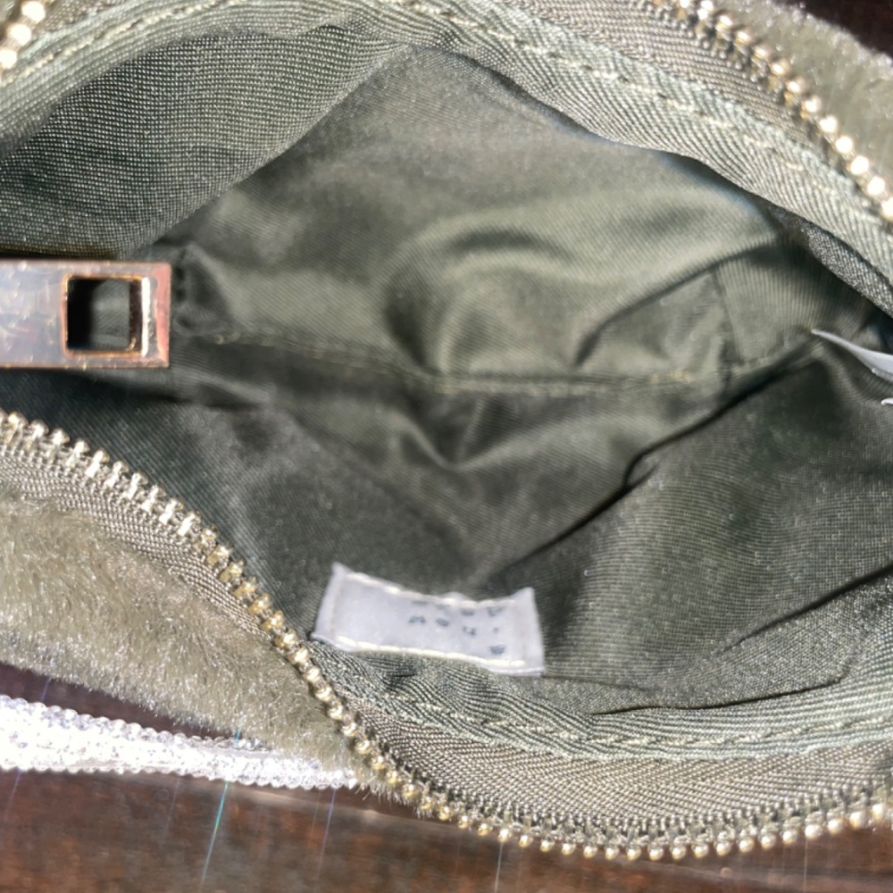 NWT A New Day Convertible Clutchette Green Soft Clutch Purse - Picture 6 of 6